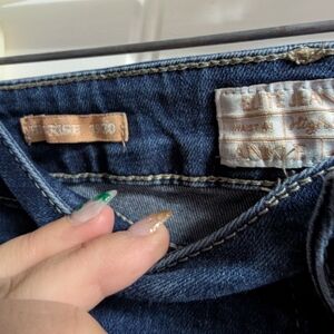 Ankle Skinny Jeans in Dark Blue - Elite Jeans